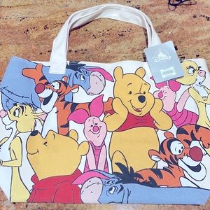Winnie the Pooh canvas tote